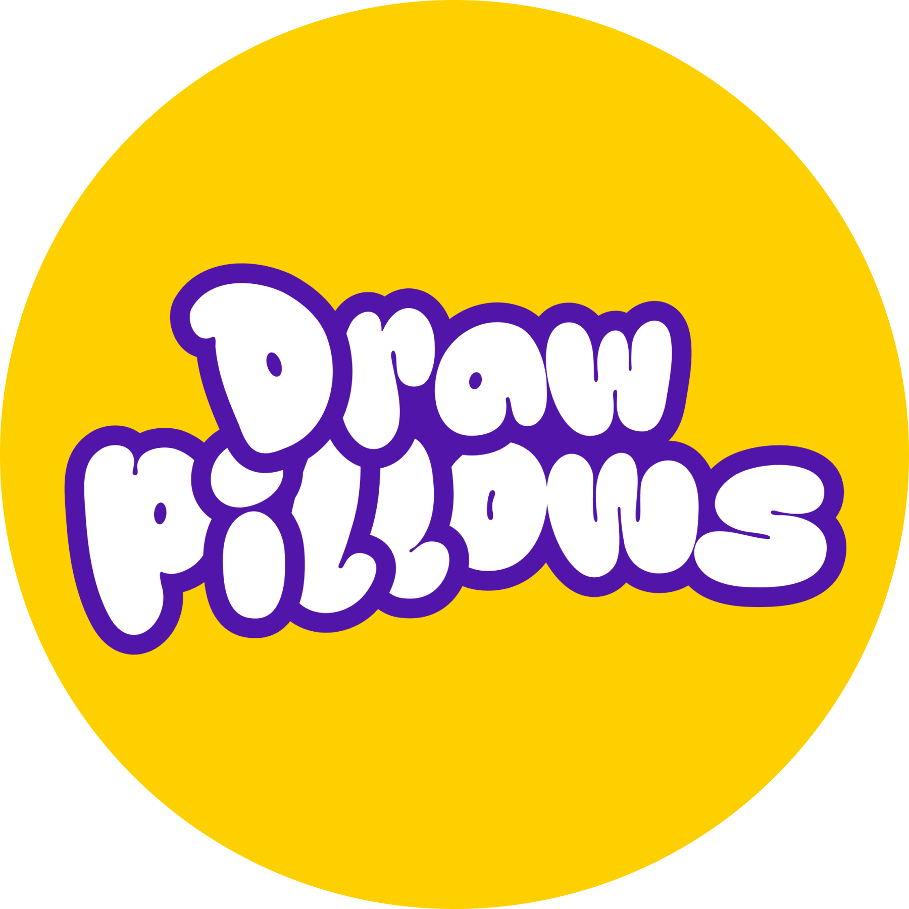 Draw Pillows Circle Logo