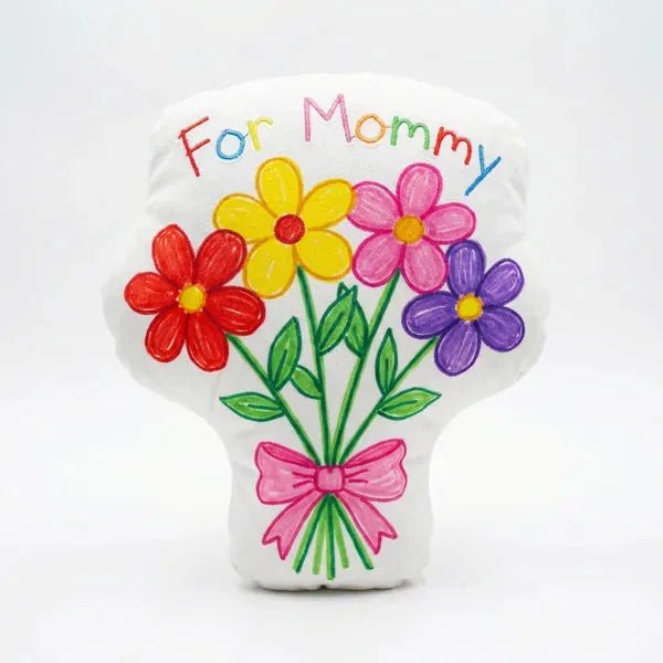 Flower bouquet pillow - For Mommy