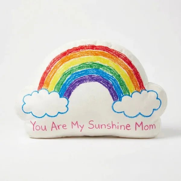 Rainbow pillow - You Are My Sunshine
