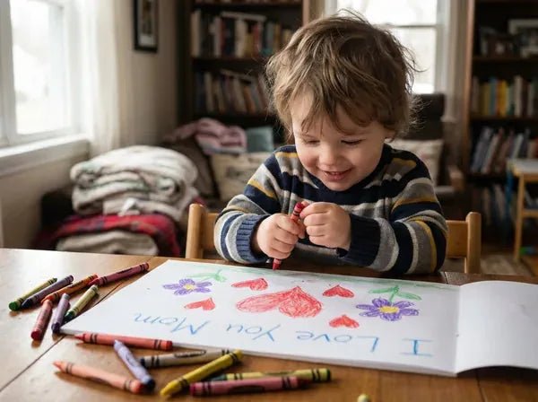 Child drawing for Mom